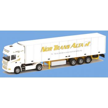 Scania '09 Topl./Aerop., Kühlkoffersattelzug, Nor Trans Alta
