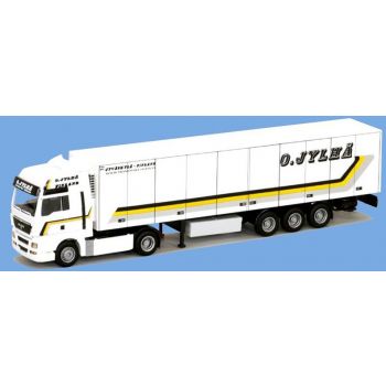 MAN TGX XXL/Aerop., Kühlkoffersattelzug, O. Jylhä