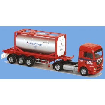 MAN TGX XLX - 20'Tankcontainer-Sattelzug, Intertank