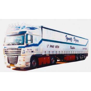 DAF XF 105 SSC/Aerop., Gardinenkoffersattelzug, Vozny