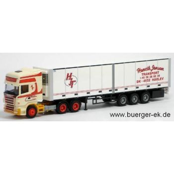 Scania R Topl./Aerop., Kühlkoffersattelzug, Henrik Jensen