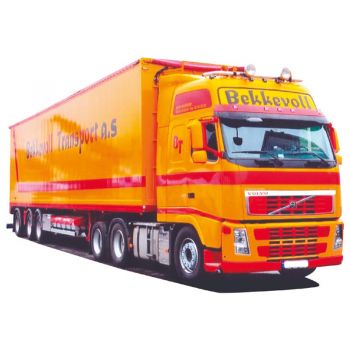 Volvo '08 XL/Aerop., Schubboden-Sattelzug, Bekkevoll