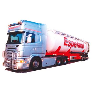 Scania '09 Topl./Aerop., Kippsilo-Sattelzug, Espeland