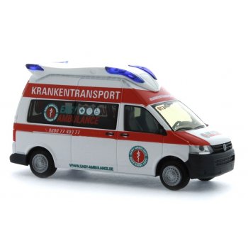 VW T5 Ambulanz Mobile Hornis Blue, Easy Ambulance - Krankentransport