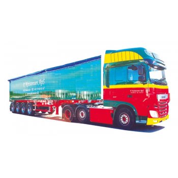 DAF XF 106 SSC/Aerop., Kipp-Sattelzug, Kristensen