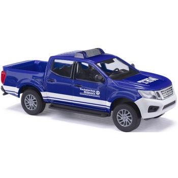 Nissan Navara, THW - Technisches Hilfswerk Neubrandenburg - Mecklenburg-Vorpommern, blau, Baujahr 2015