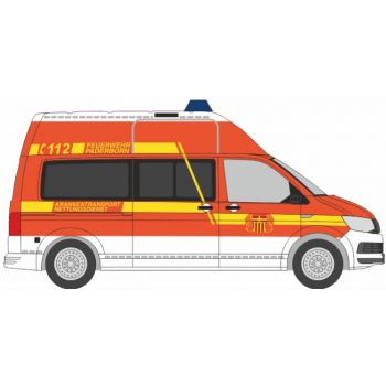 VW T6 Bus Hochdach, Feuerwehr Paderborn, Nordrhein-Westfalen