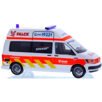VW T6 Hochdach, Falck Rettungsdienst Hamburg