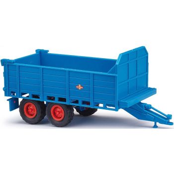 Fortschritt T 088 Anhänger mit Klappe, blau, Baujahr 1971