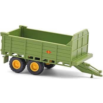 Fortschritt T 088, Tandemanhänger mit Klappe, grün, Baujahr 1971