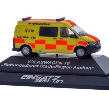 VW T6 Rettungsdienst Städte Region Aachen, LNA / ORGL - SÜD