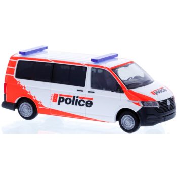 VW T6.1 Bus, Police - Polizei Wallis, Schweiz