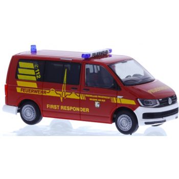 VW T6 Bus, First Responder Feuerwehr Waging am See, Bayern