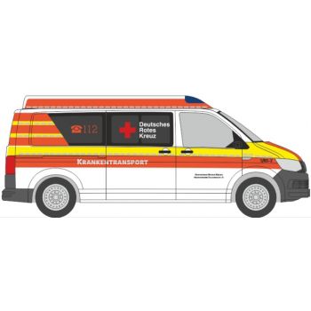 VW T6, DRK - Krankentransport, Deutsches Rotes Kreuz Zollernalb Baligen - Baden-Württemberg