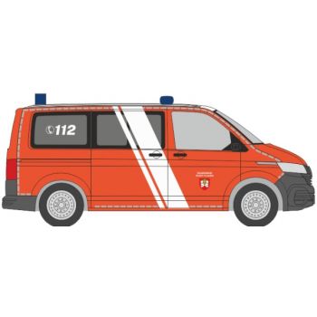 VW T6.1 Bus, Feuerwehr Plauen, Sachsen