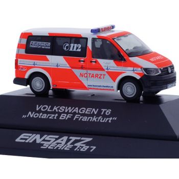 VW T6, Berufsfeuerwehr Frankfurt - Notarzt - Einsatz-Serie