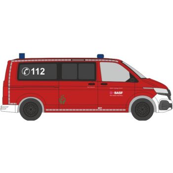 VW T6.1 Bus, BASF Werkfeuerwehr Münster, Nordrhein-Westfalen