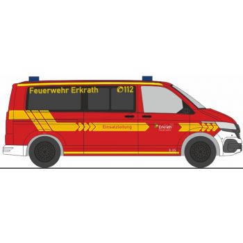 VW T6.1 Bus, Feuerwehr Erkrath Einsatzleitung, Nordhein-Westfalen