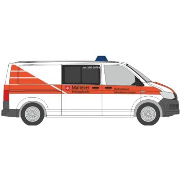 VW T6, Malteser Rettungshundestaffel Stadtverband Schwäbisch Gmünd, Baden-Württemberg