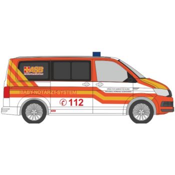 VW T6, ASB - Arbeiter-Samariter-Bund Südhessen, Baby-Notarzt-System