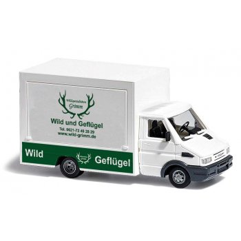 Iveco Daily Verkaufswagen, Wild & Geflügel, mit Inneneinrichtung, LED-Innenbeleuchtung, Anschluss 14-16 V Gleich- oder Wechselspannung