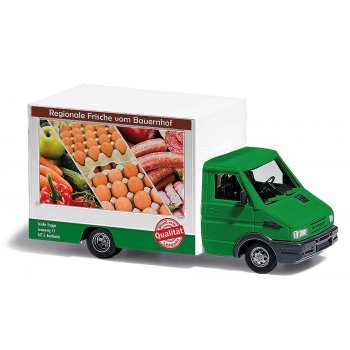 Iveco Daily Verkaufswagen, Regionale Frische - Früchte, mit Inneneinrichtung, LED-Innenbeleuchtung, Anschluss 14-16 V Gleich- oder Wechselspannung