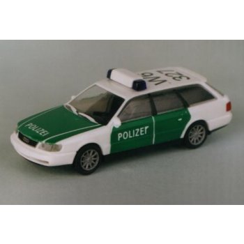 Audi A6 Avant, POLIZEI 'W6 327' weiß/grün