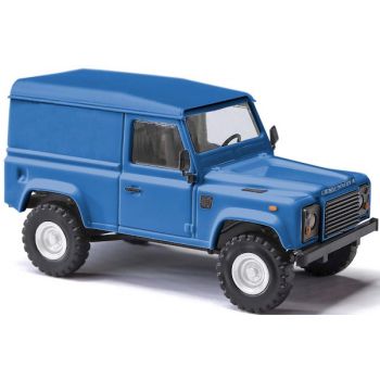Land Rover Defender 90, Kastenwagen, blau, Baujahr 1983