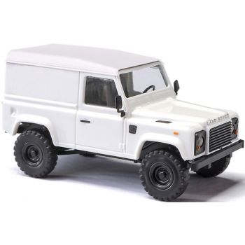 Land Rover Defender 90, Kastenwagen, weiß, Baujahr 1983