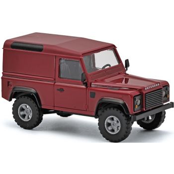Land Rover Defender 90, Kastenwagen, rot, Baujahr 1983