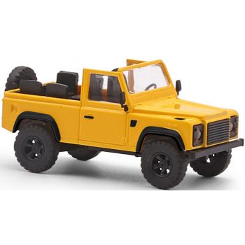 Land Rover Defender 90 offen, gelb, Baujahr 1983