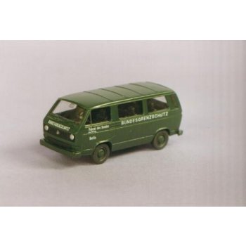 VW T3 Bus, Bundesgrenzschutz - Polizei des Bundes, Berlin, olivgrün