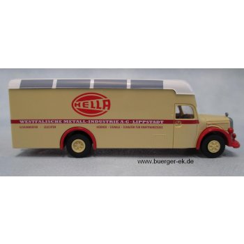 Mercedes O 6600 Möbelwagen, Hella