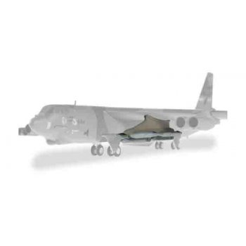 AGM-86 cruise missile set - for B52 Statofortress in 1980s scheme (12 Marschflugkörper)