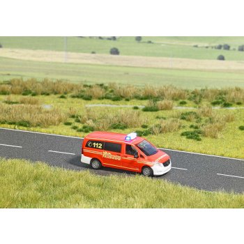 Mercedes-Benz Vito, Feuerwehr, mit blinkendem Blaulichtbalken, Elektronik, anschlussfertig an 14-16 V Trafo Gleich- oder Wechselspannung