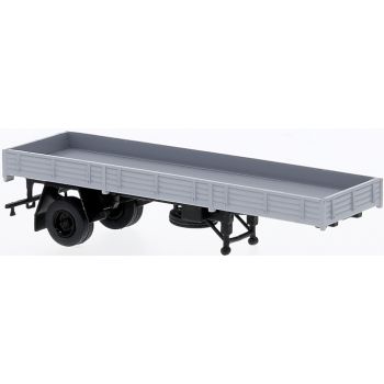 1-Achs-Auflieger Pritsche in grau