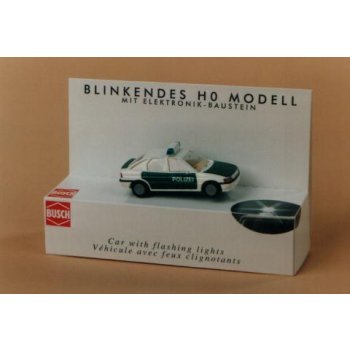 Ford Escort der POLIZEI, funktionsfähige Blaulichter, ELEKTRONIK-Modell