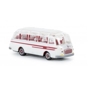 Setra S 6, grauweiß/rubinrot, TD