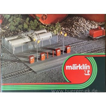 Dieselloktankstelle mit Lagertanks, Bausatz, Spur 1