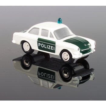 VW 1500 Limousine, POLIZEI weiß/grün, piccolo