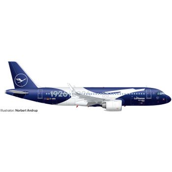 Airbus A320neo Lufthansa - 100 Jahre, D-AING - Kerpen
