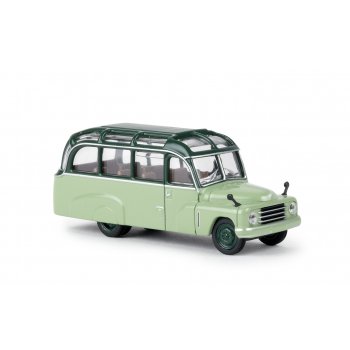 Hanomag L 28 Lohner-Bus, grün/beige