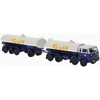 Fiat 690 Millepiedi Tank-Hängerzug, Gulf