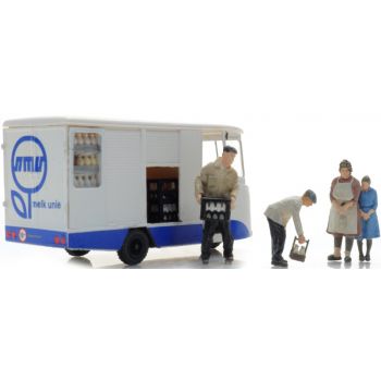 Milchmänner mit Kundinnen, 1970-1990