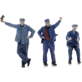 Kohlebeladung, 3 Figuren, SNCF - Frankreich, Fertigmodell