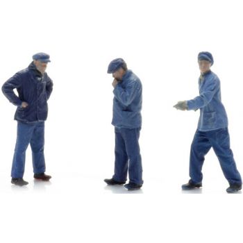 Wasserbeladung, 3 Figuren, SNCF - Frankreich, Fertigmodell