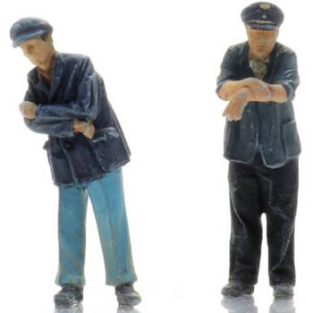 Dampflokpersonal der DB