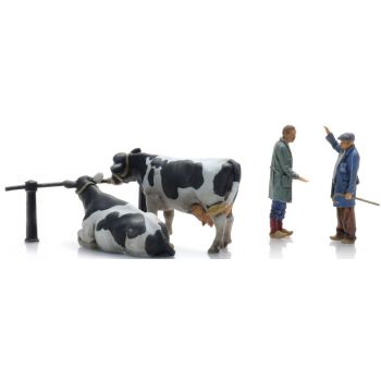 Handschlag beim Viehhandel