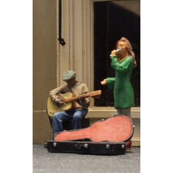 Straßenmusikanten, 2 Personen