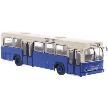 Büssing BS 110V, Omnibus aus München, weiß/blau, Baujahr 1970